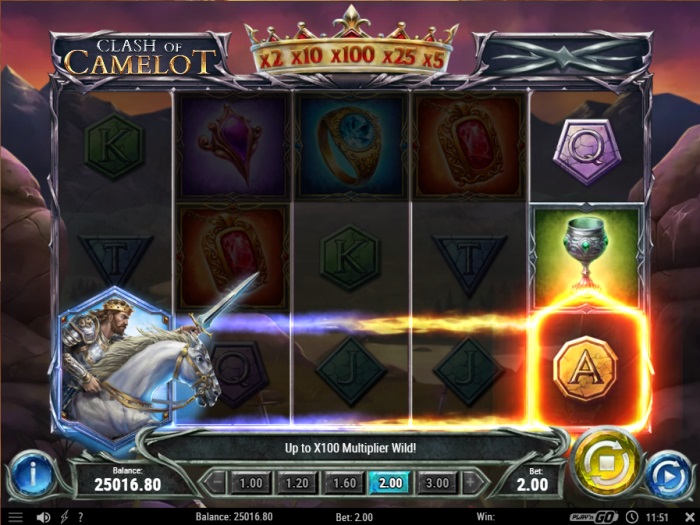 Clash of Camelot Slot Game Review