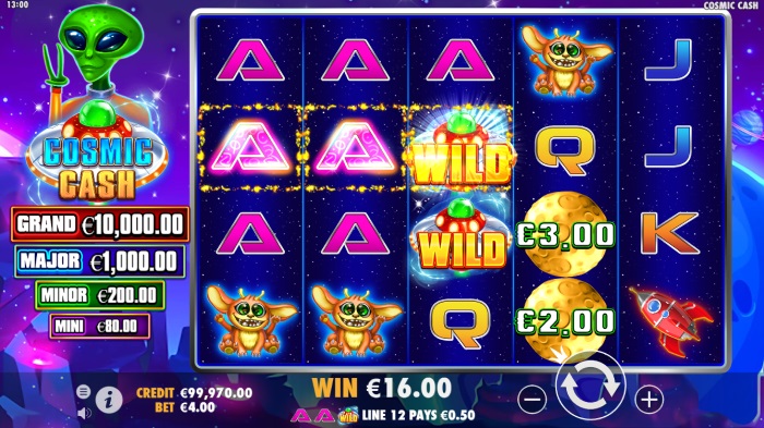 Cosmic Cash Slot Game Review