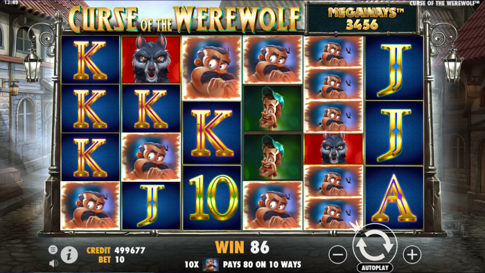 Curse of the Werewolf Megaways Slot Game