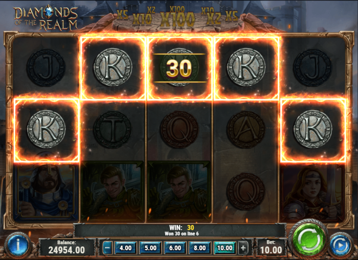 Diamonds Of The Realm Slot Game Review