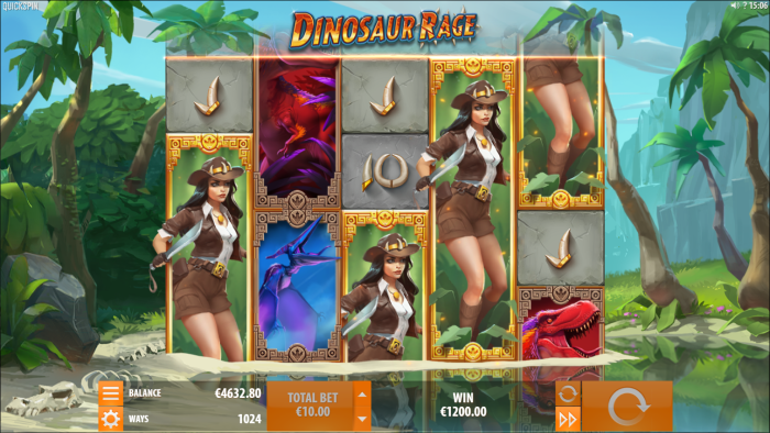 Dinosaur Rage Slot Game