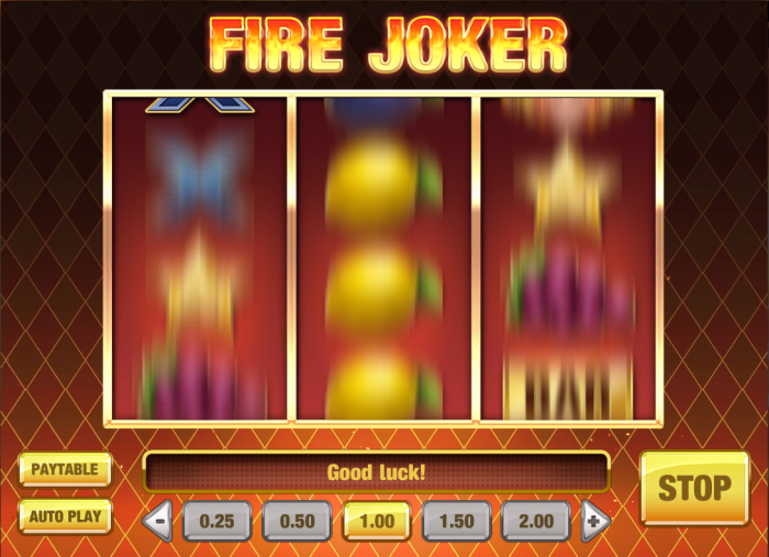 Fire Joker Slot Game