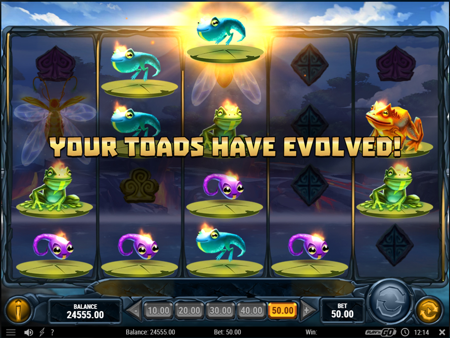 Fire Toad Slot Game