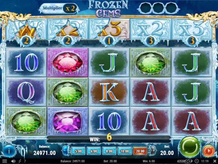 Frozen Gems Slot Game Review