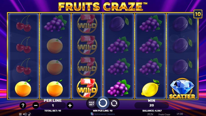 Fruits Craze Slot Game Review