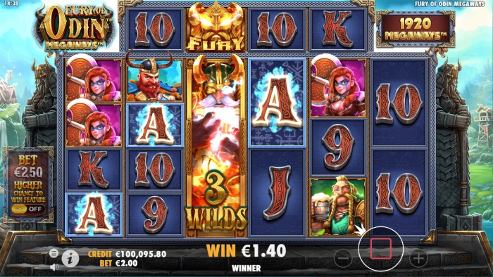 Fury of Odin Megaways Slot Game Review