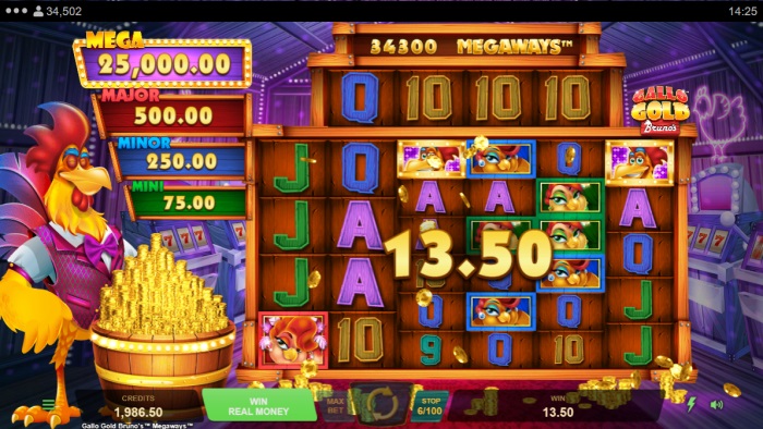 Gallo Gold Bruno’s Megaways Game Review
