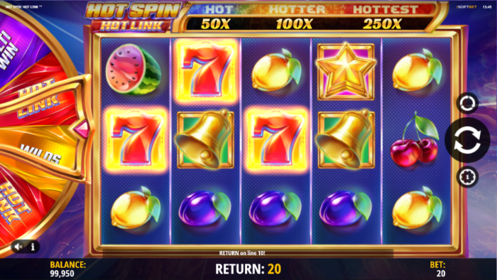 Hot Spin Hot Link Slot Game Review