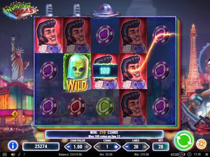 Invading Vegas Slot Game Review