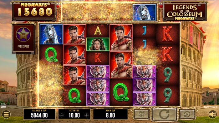 Legends of the Colosseum Megaways Review