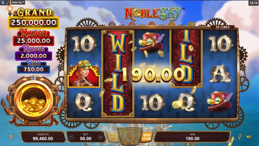 Noble Sky Slot Game Review