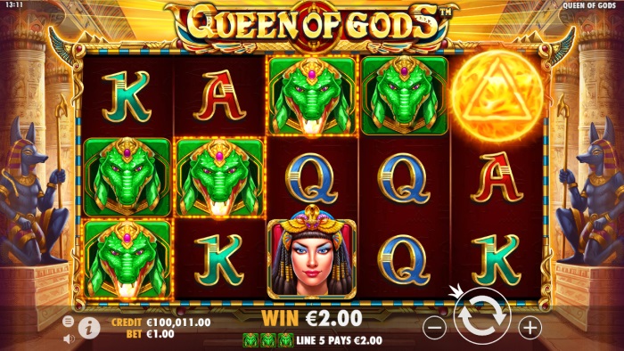 Queen of Gods Slot Game Review