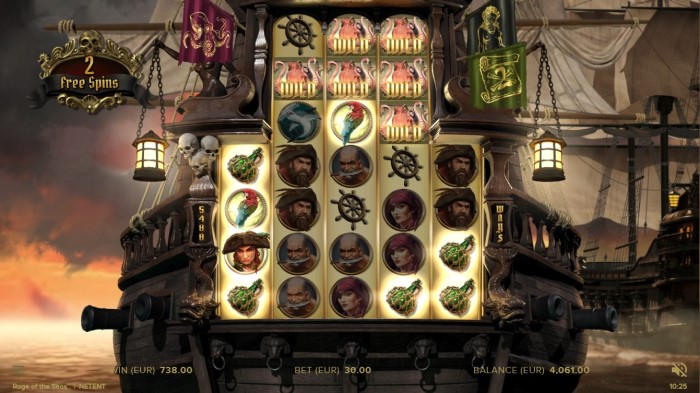 Rage Of The Seas Slot Game Review