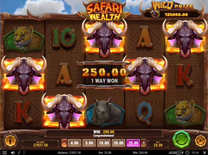 Safari Of Wealth Slot Game Review