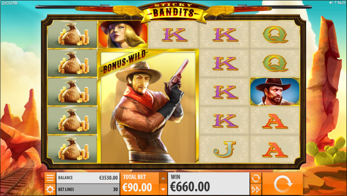 Sticky Bandits Slot Game Review