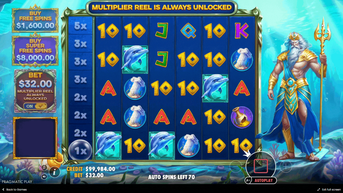 Waves of Poseidon | Slot Game Review | Pragmatic Play