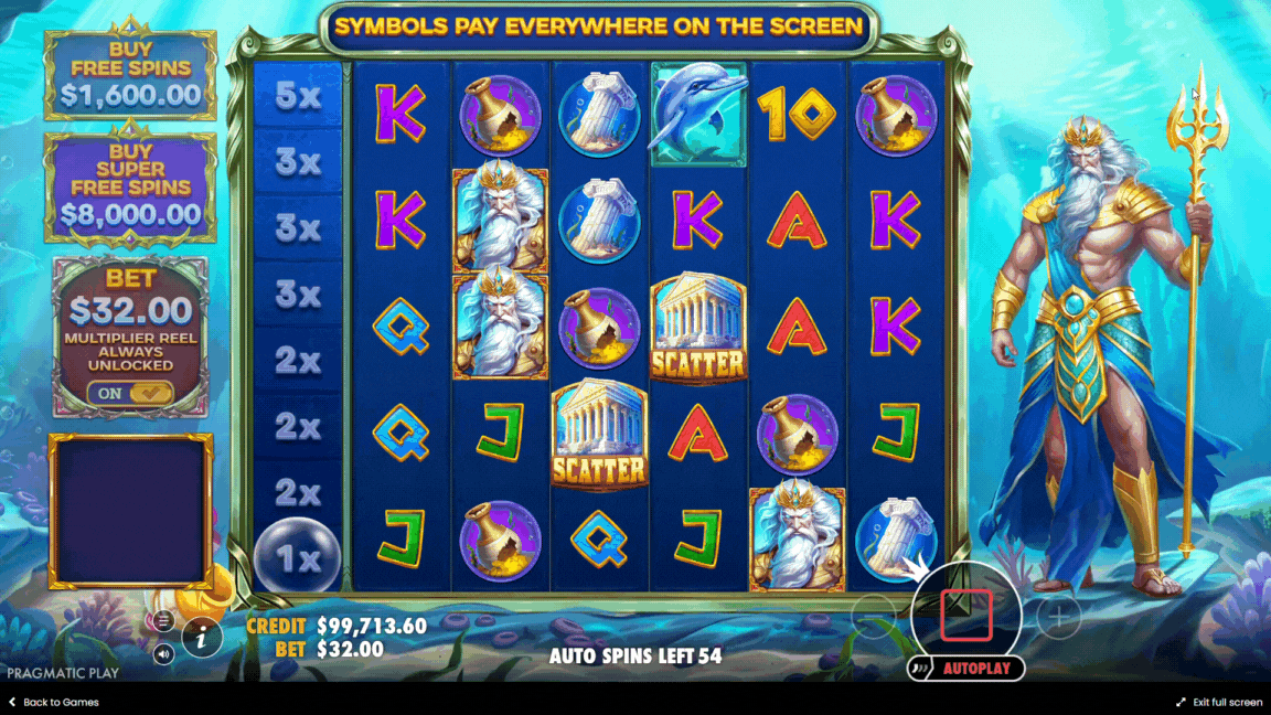 Waves of Poseidon | Slot Game Review | Pragmatic Play