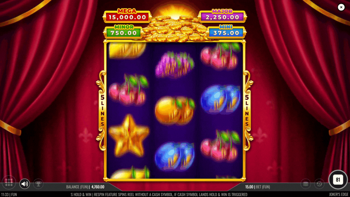 Joker&rsquo;s Edge | Slot Game Review | Prospect Gaming