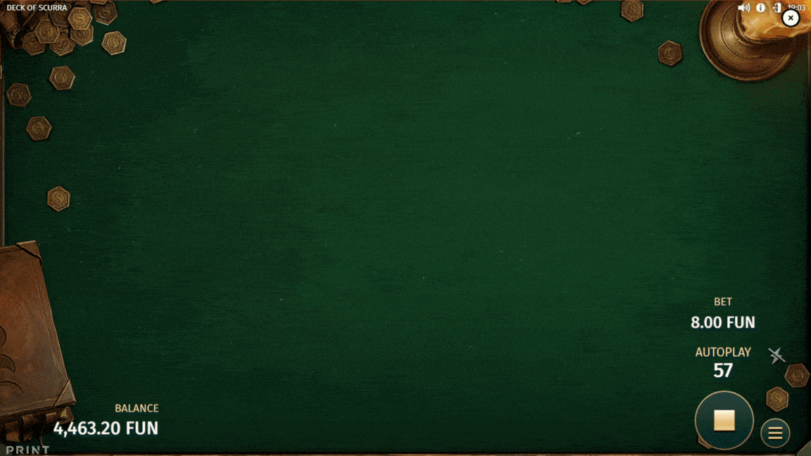 Deck of Scurra | Slot Game Review | Print Studios