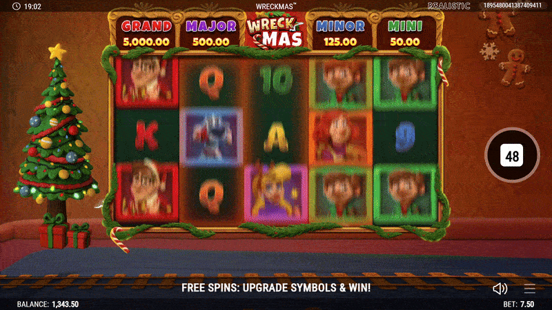 Wreckmas  | Slot Game Review | Realistic Games