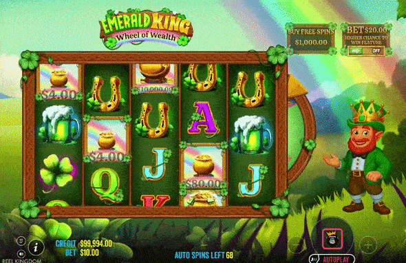 Emerald King Wheel of Wealth | Slot Review | Pragmatic Play