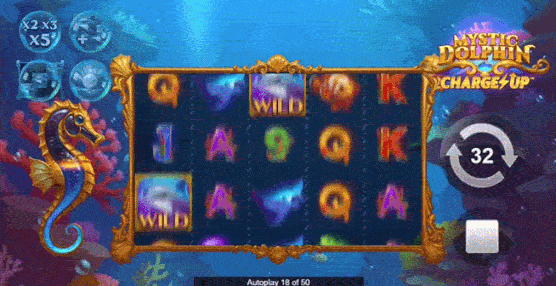 Mystic Dolphin Charge Up | Slot Review | ReelPlay 🐬