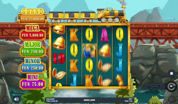 Goldstar Express | Slot Review | Iron Dog Studio 🚂