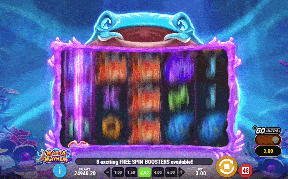 Manta Mayhem | Slot Game Review | Play’n GO 🪸