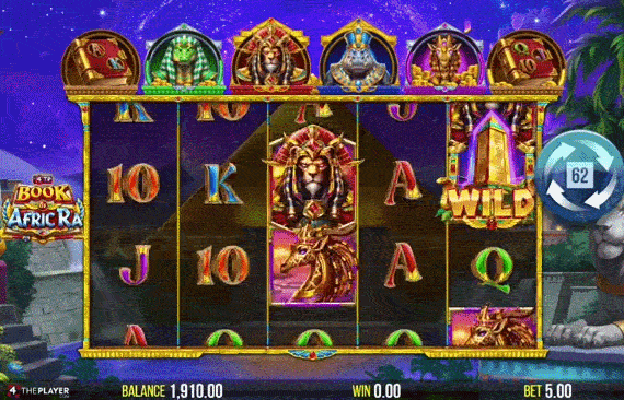 4TP Book of AfricRa | Slot Game Review | 4ThePlayer 🦁