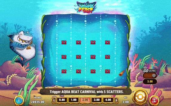 Shark Feast | Slot Game Review | Play’n GO 🦈