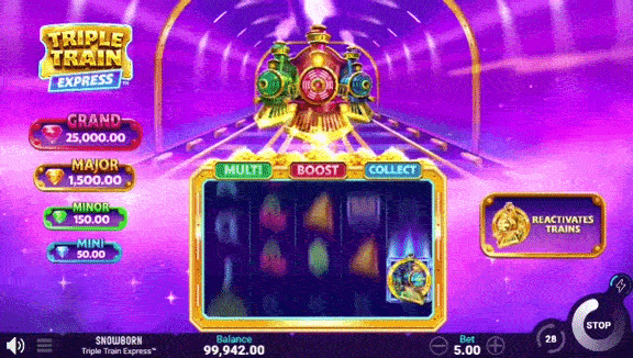 Triple Train Express™ Slot Review Snowborn Games