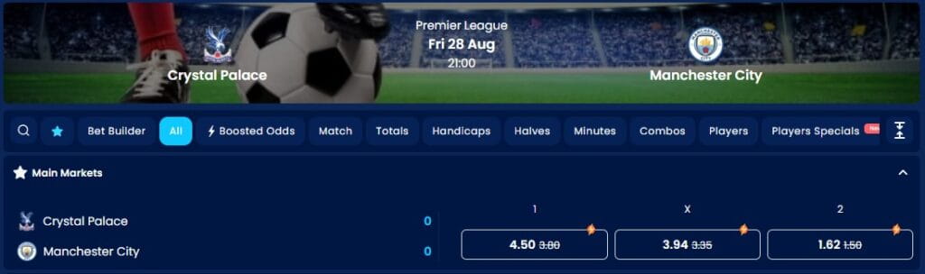 Crystal Palace vs Man City Preview and Betting Tips 2026